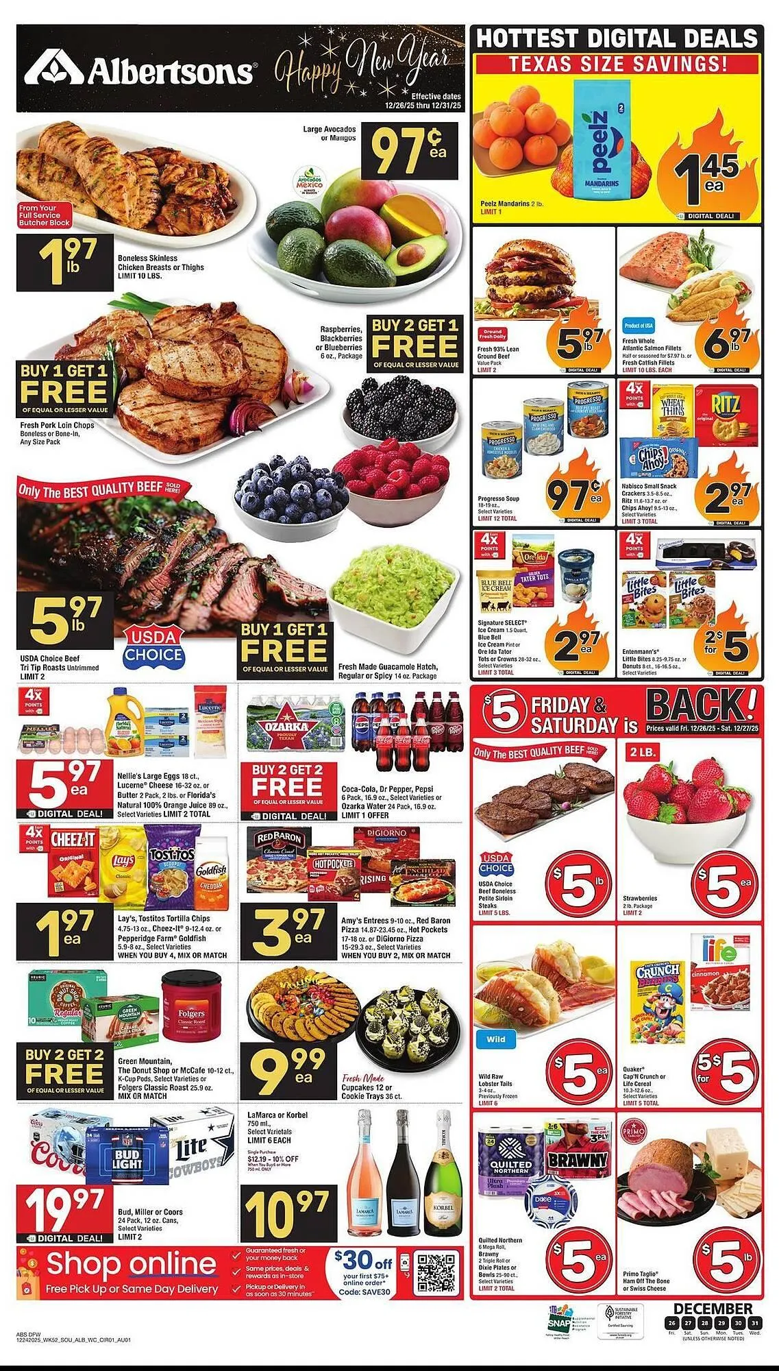 Weekly ad Albertsons weekly ad from December 26 to December 31 2025 - Page 1