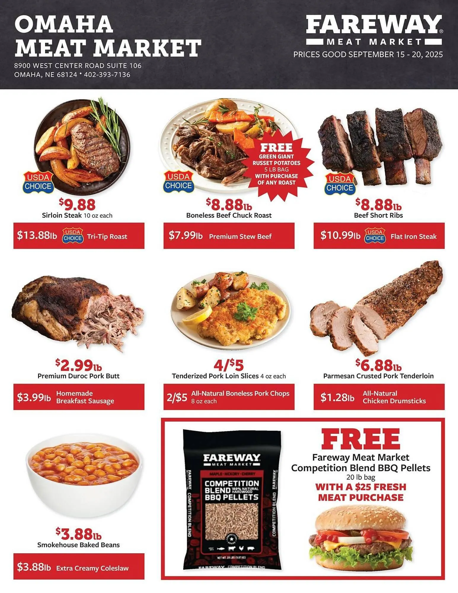 Weekly ad Fareway weekly ad from September 15 to September 20 2025 - Page 1
