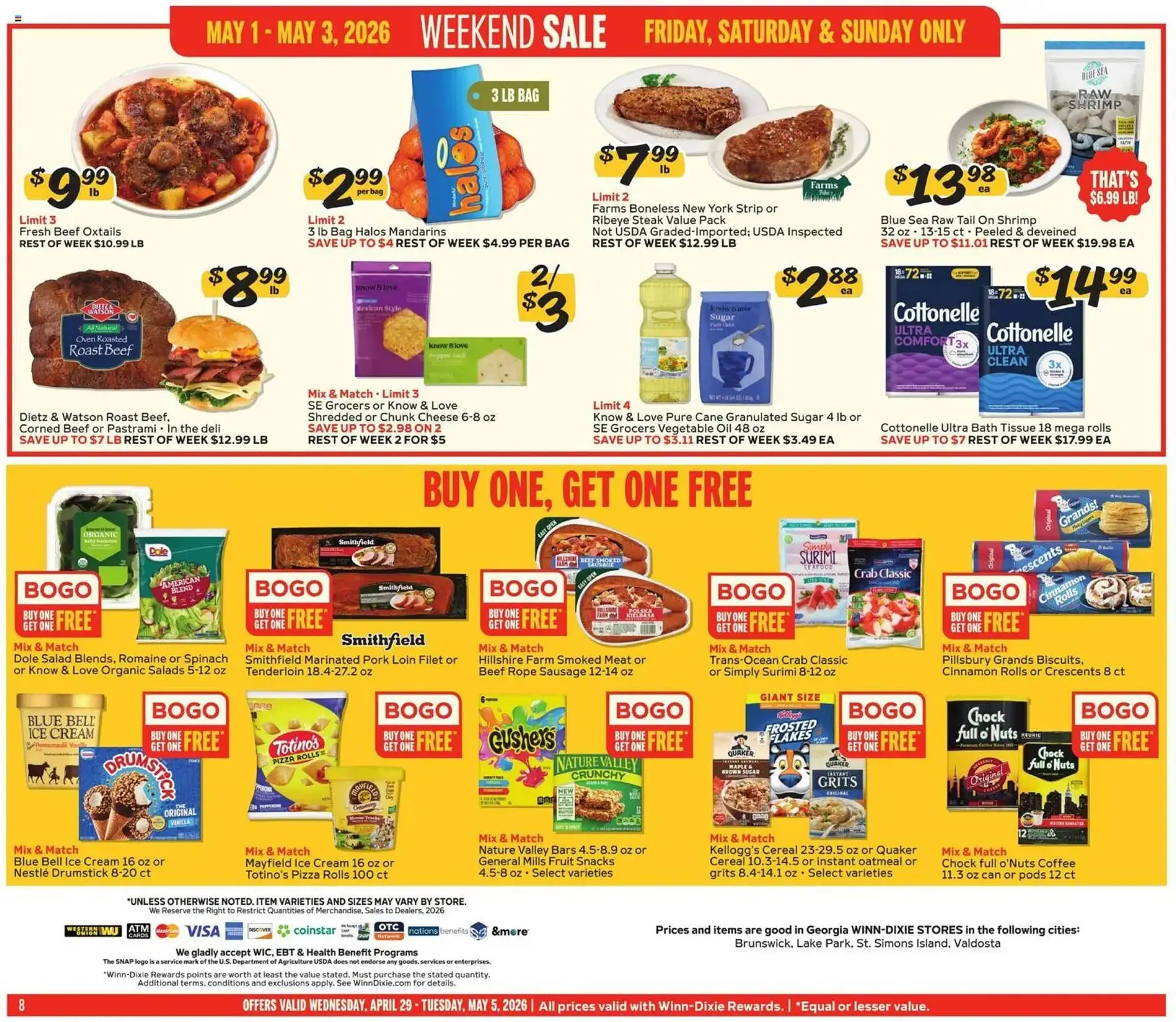 Weekly ad Winn Dixie weekly ad from April 29 to May 5 2026 - Page 8