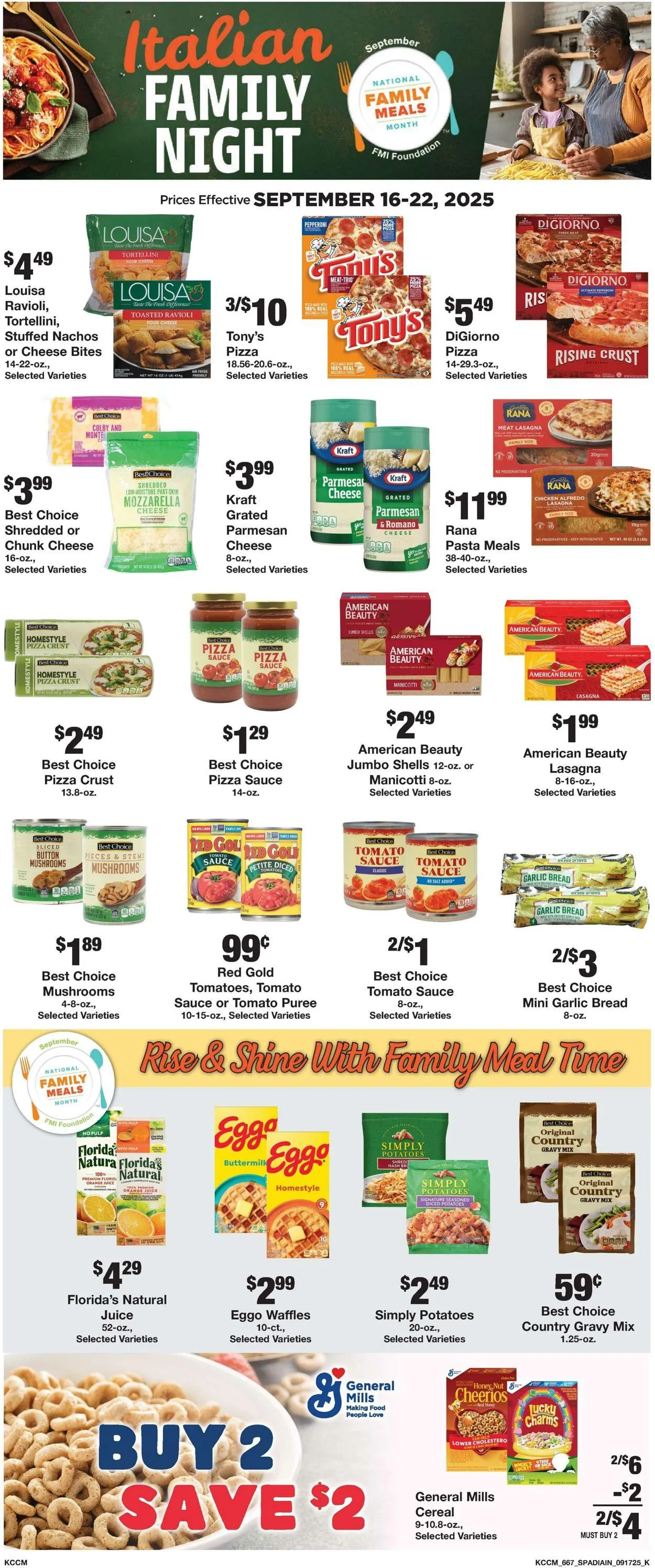 Weekly promotion Country Mart spanning from September 16 to September 22 2025 - Page 6 for Catalogue 365