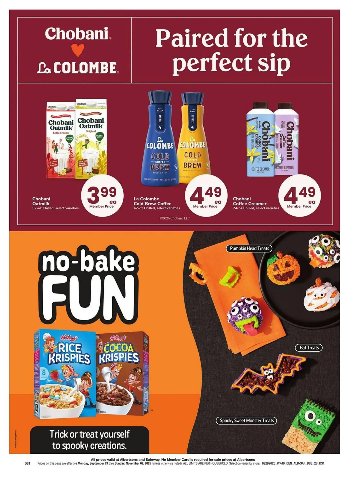 Weekly ad Albertsons weekly ad from September 29 to November 2 2025 - Page 28