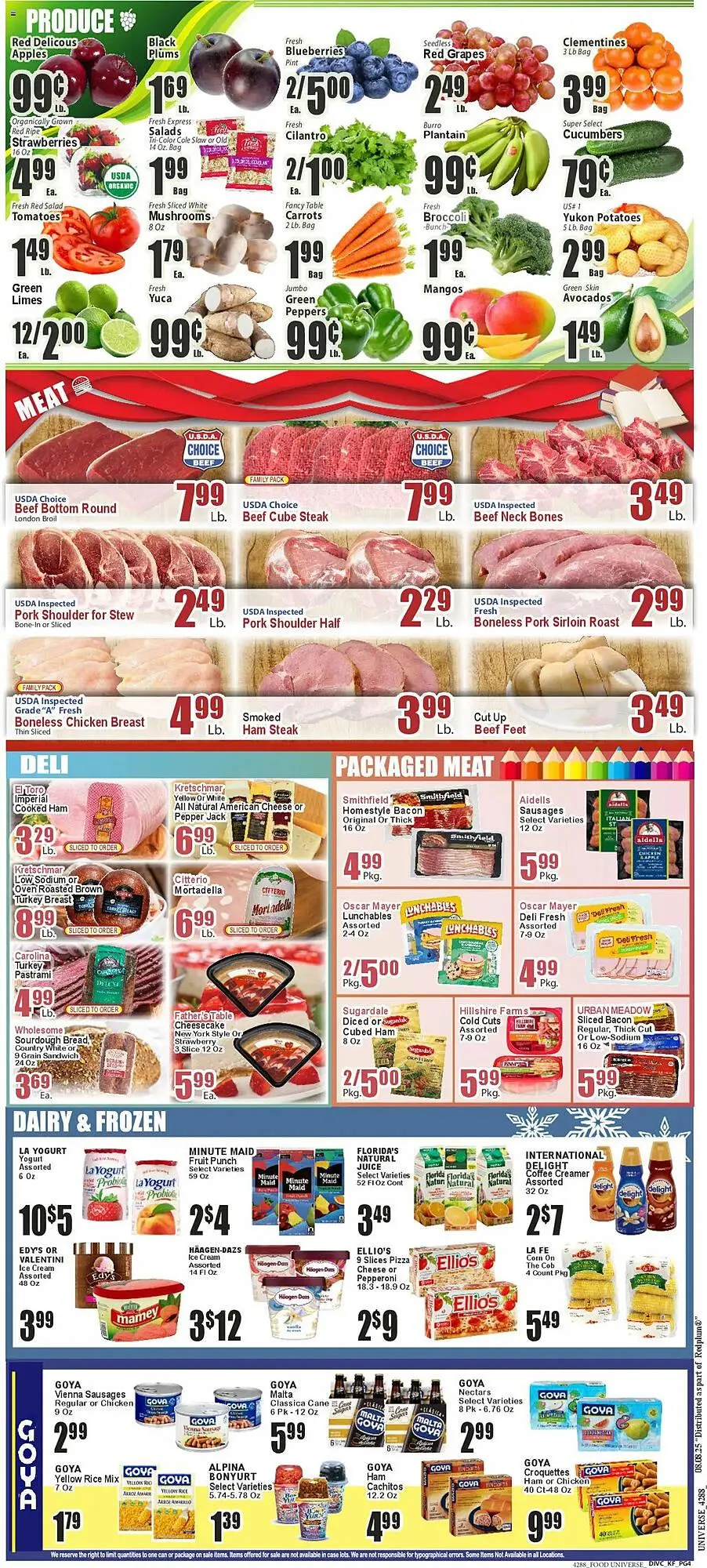 Weekly ad Food Universe Weekly Ad from August 8 to August 14 2025 - Page 4