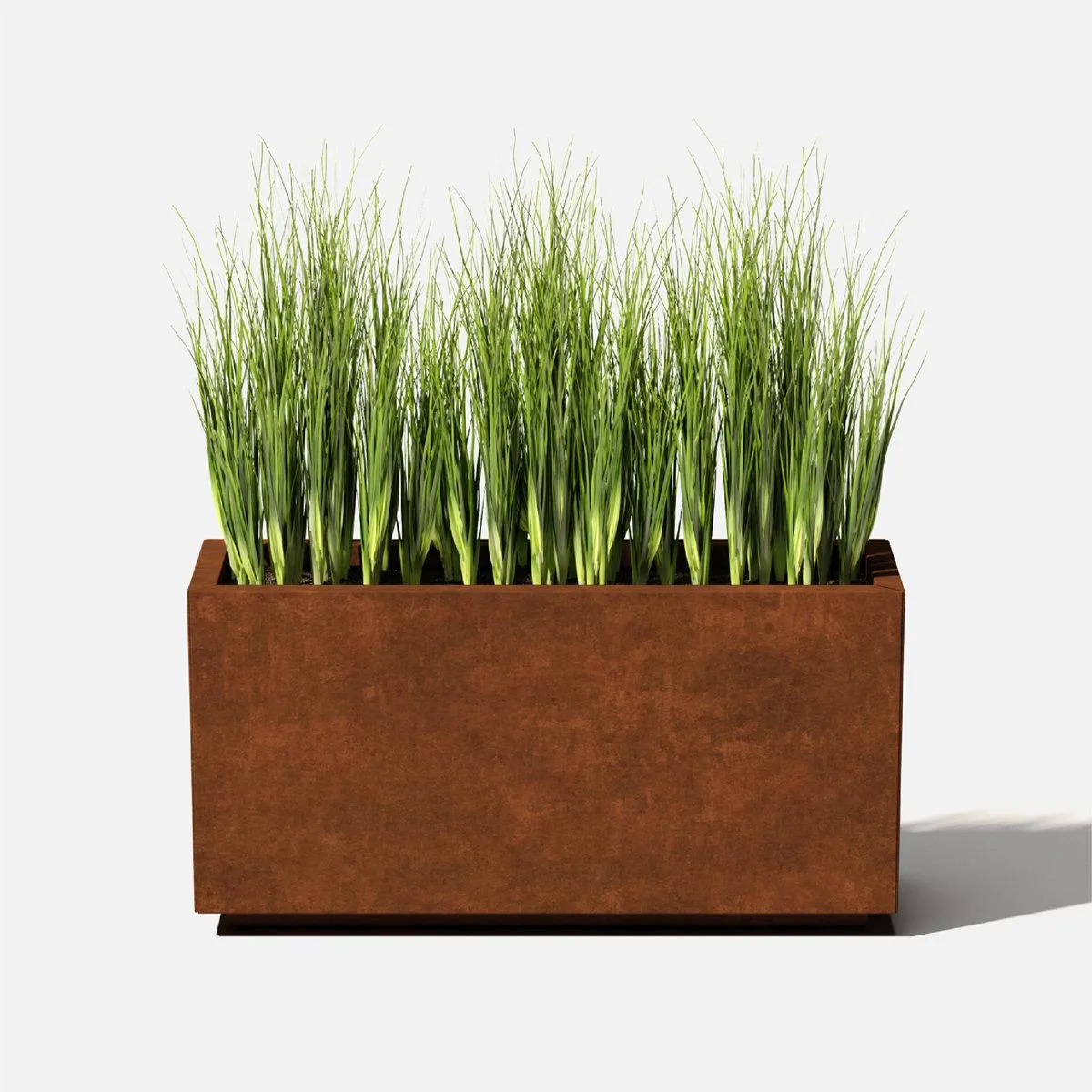 Corten Steel Series Long Box Planter