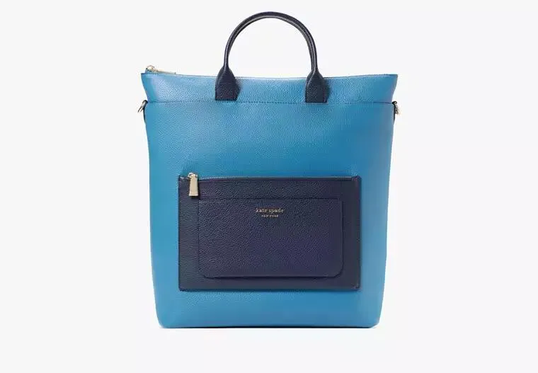 Walker Color-blocked Convertible Backpack