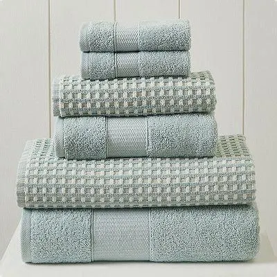 Amrapur Modern Threads Cobblestone 6-piece Bath Towel Set