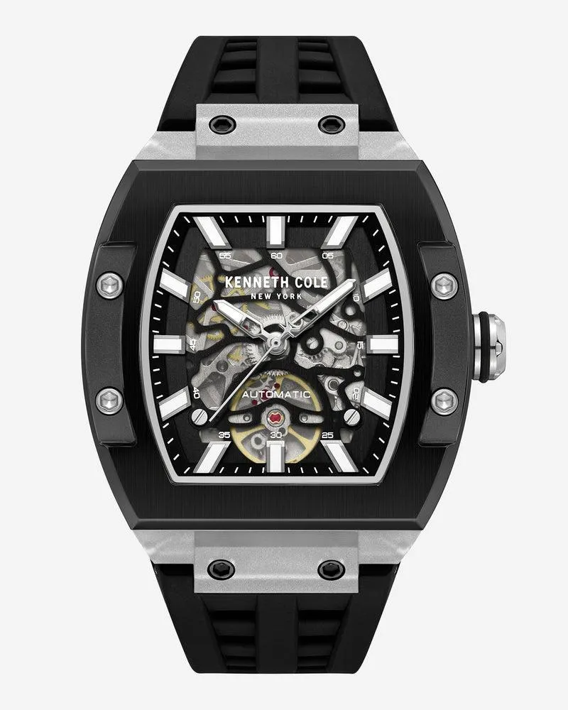Skeleton Automatic Silicone Watch