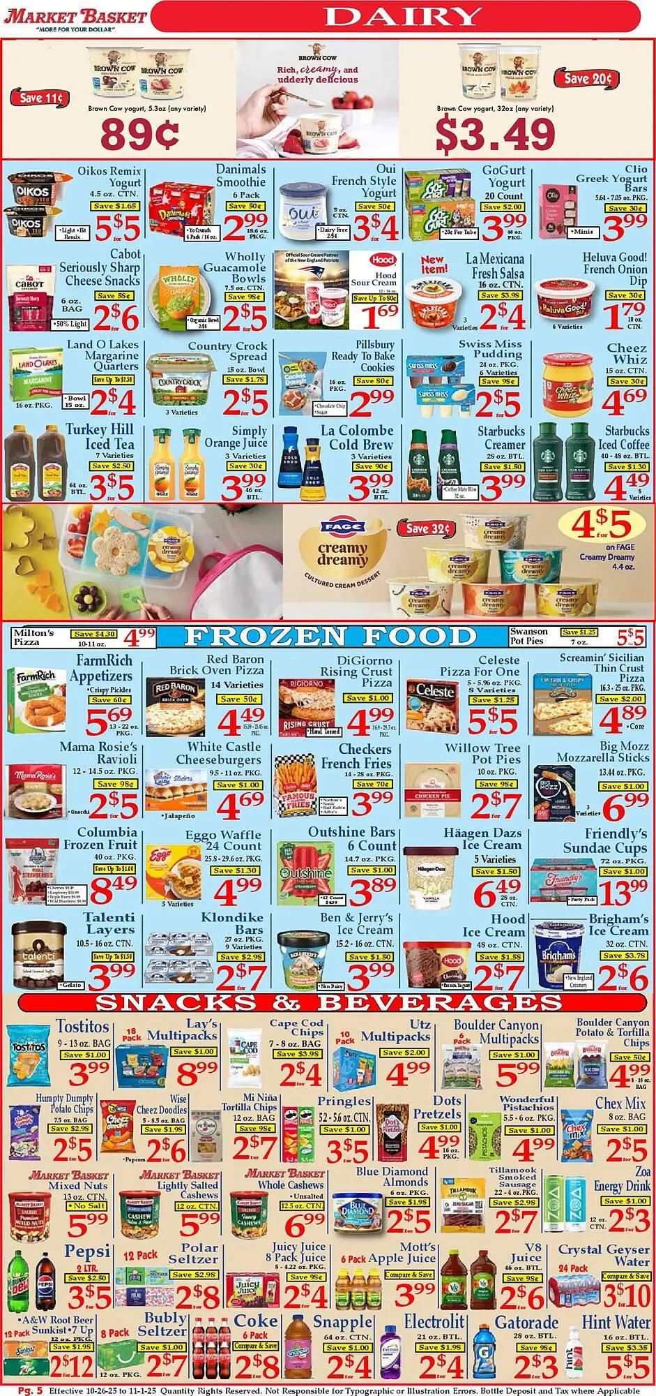 Weekly ad Market Basket weekly ad from October 26 to November 1 2025 - Page 5