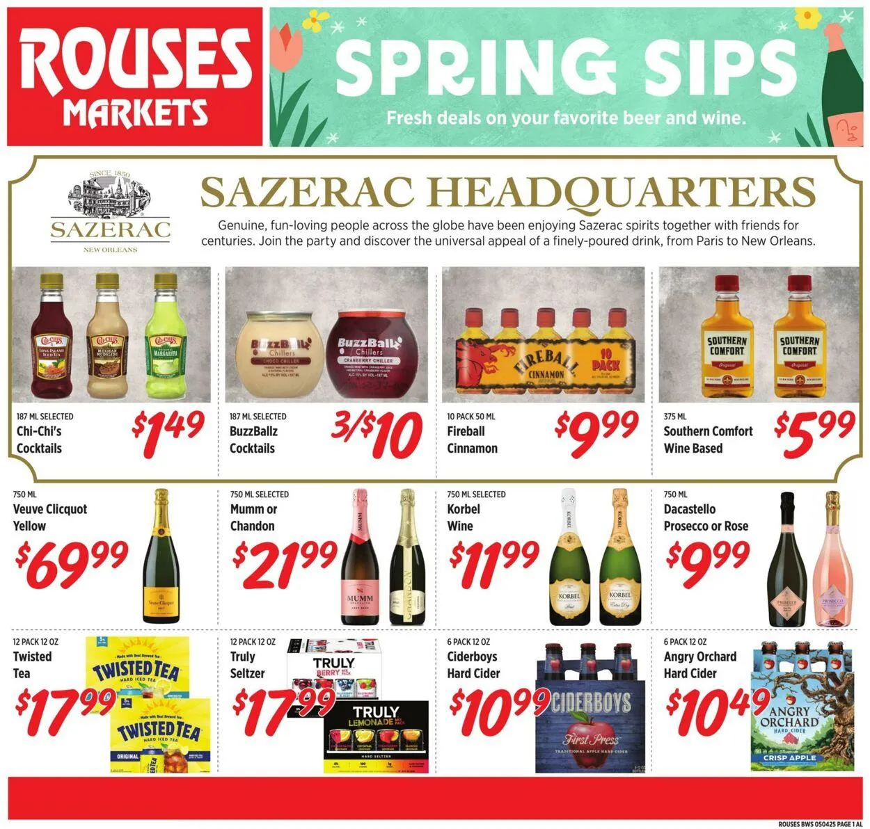 Weekly ad Rouses Current weekly ad from April 30 to May 28 2025 - Page 1