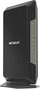 NETGEAR Nighthawk Cable Modem CM1200 - Compatible with All Cable Providers Including Xfinity by Comcast, Spectrum, Cox | for Plans Up to 2 Gigabits | 4 x 1G Ethernet Ports | DOCSIS 3.1, Black