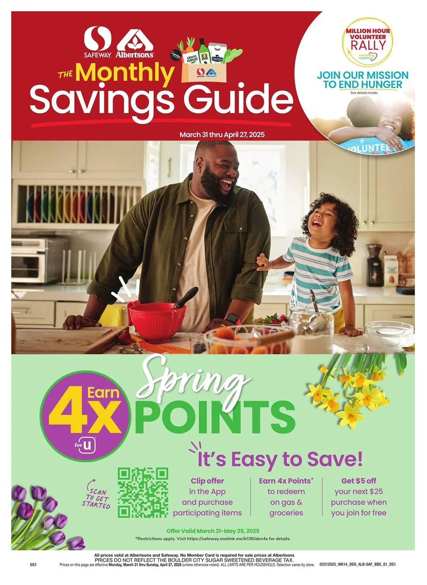 Weekly ad Albertsons Weekly Ad from April 17 to April 27 2025 - Page 1