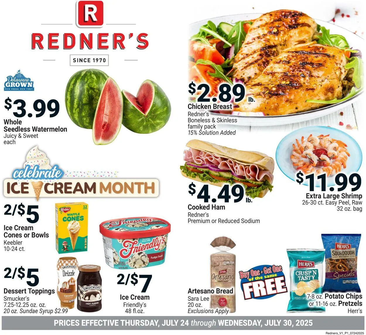 Redner’s Warehouse Market Current weekly ad - 1