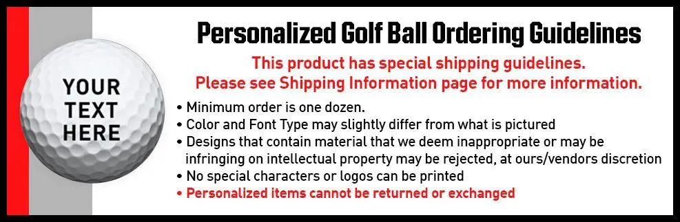 Top Flite 2024 XL Distance Color Blast Personalized Golf Balls