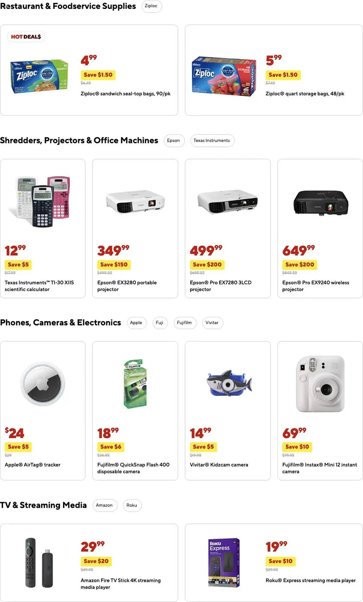 Weekly ad Staples Weekly Ad from August 26 to August 30 2025 - Page 12