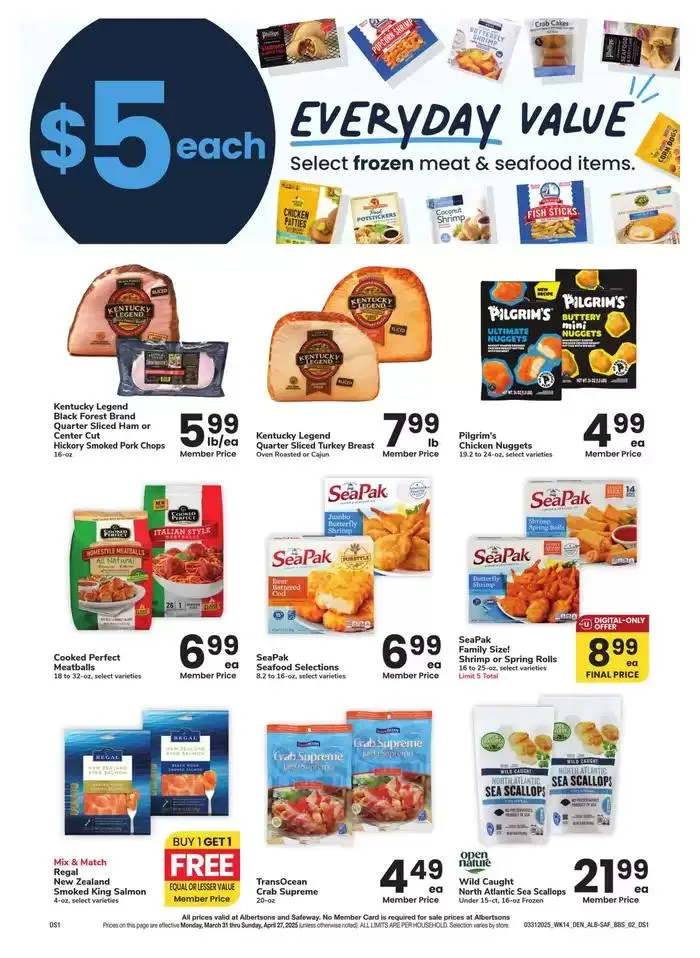 Weekly ad Albertsons - Denver - BBS from March 31 to April 27 2025 - Page 2