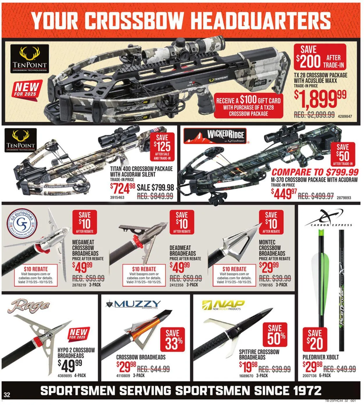 Weekly ad Bass Pro Current weekly ad from August 7 to August 27 2025 - Page 32