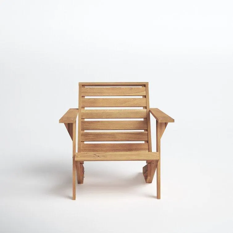 Ursa Solid Wood Adirondack Chair