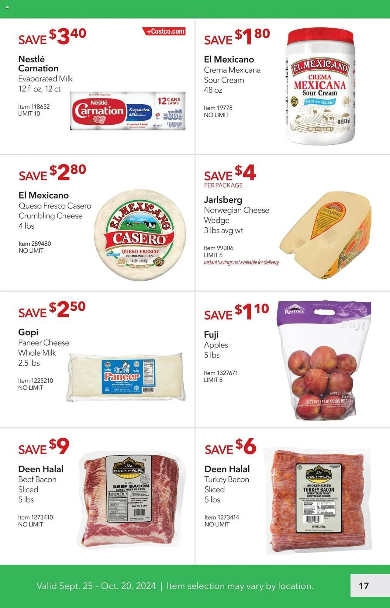 Weekly ad Costco Weekly Ad from September 25 to October 20 2024 - Page 16