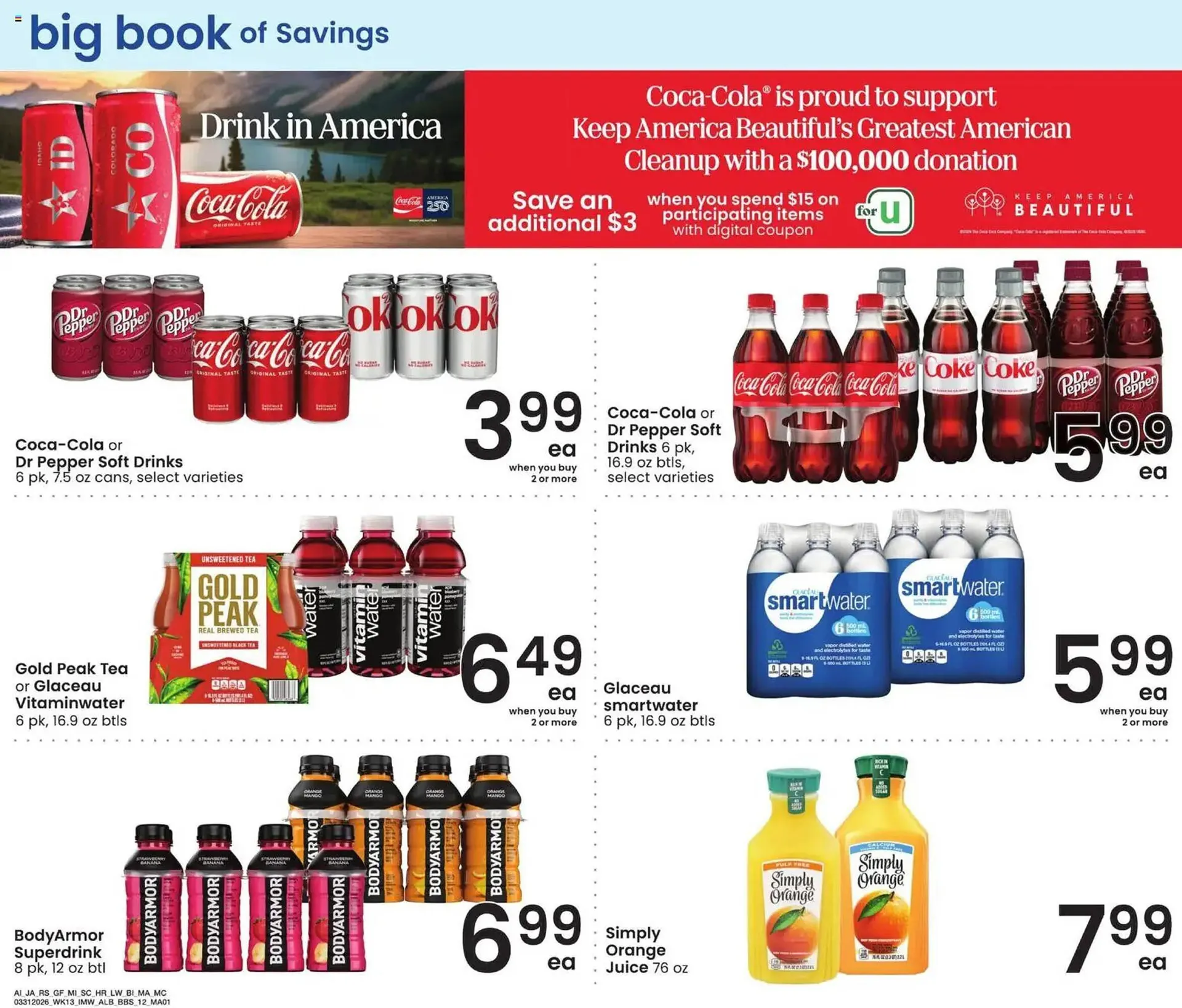 Weekly promotion Albertsons weekly ad spanning from March 31 to April 28 2026 - Page 11 for Catalogue 365