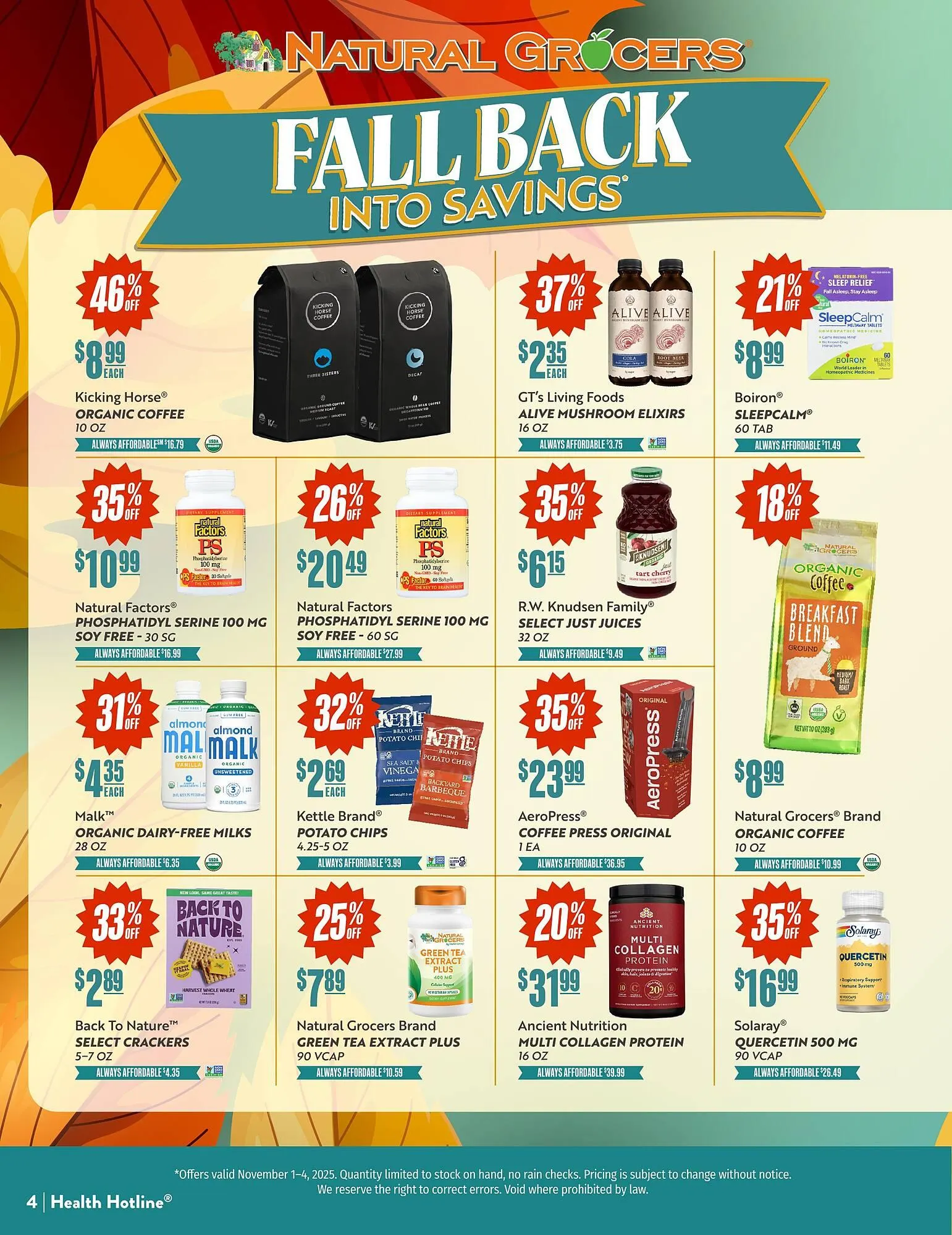 Weekly ad Natural Grocers weekly ad from November 6 to November 29 2025 - Page 4