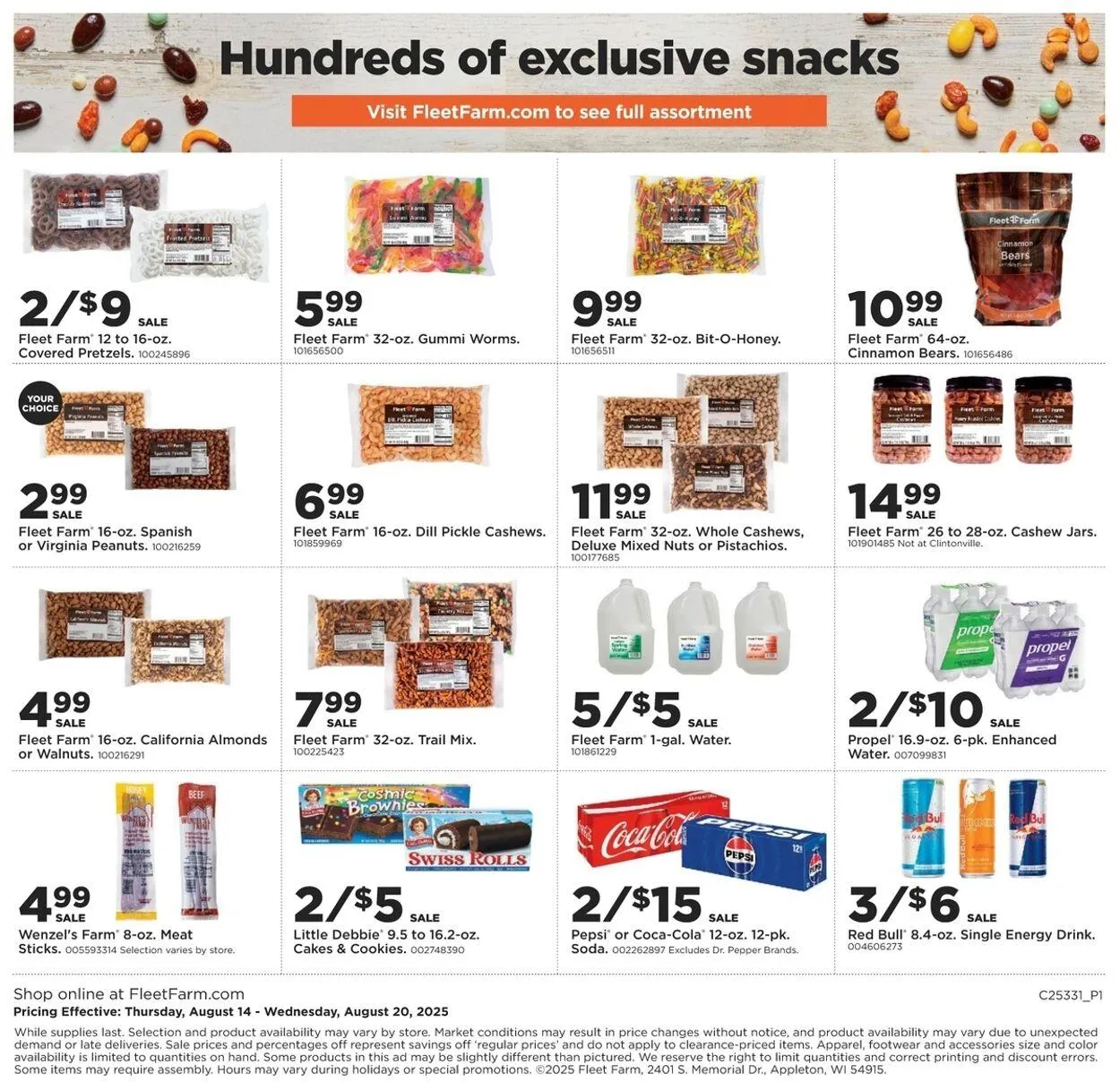 Weekly ad Mills Fleet Farm from August 14 to August 20 2025 - Page 18