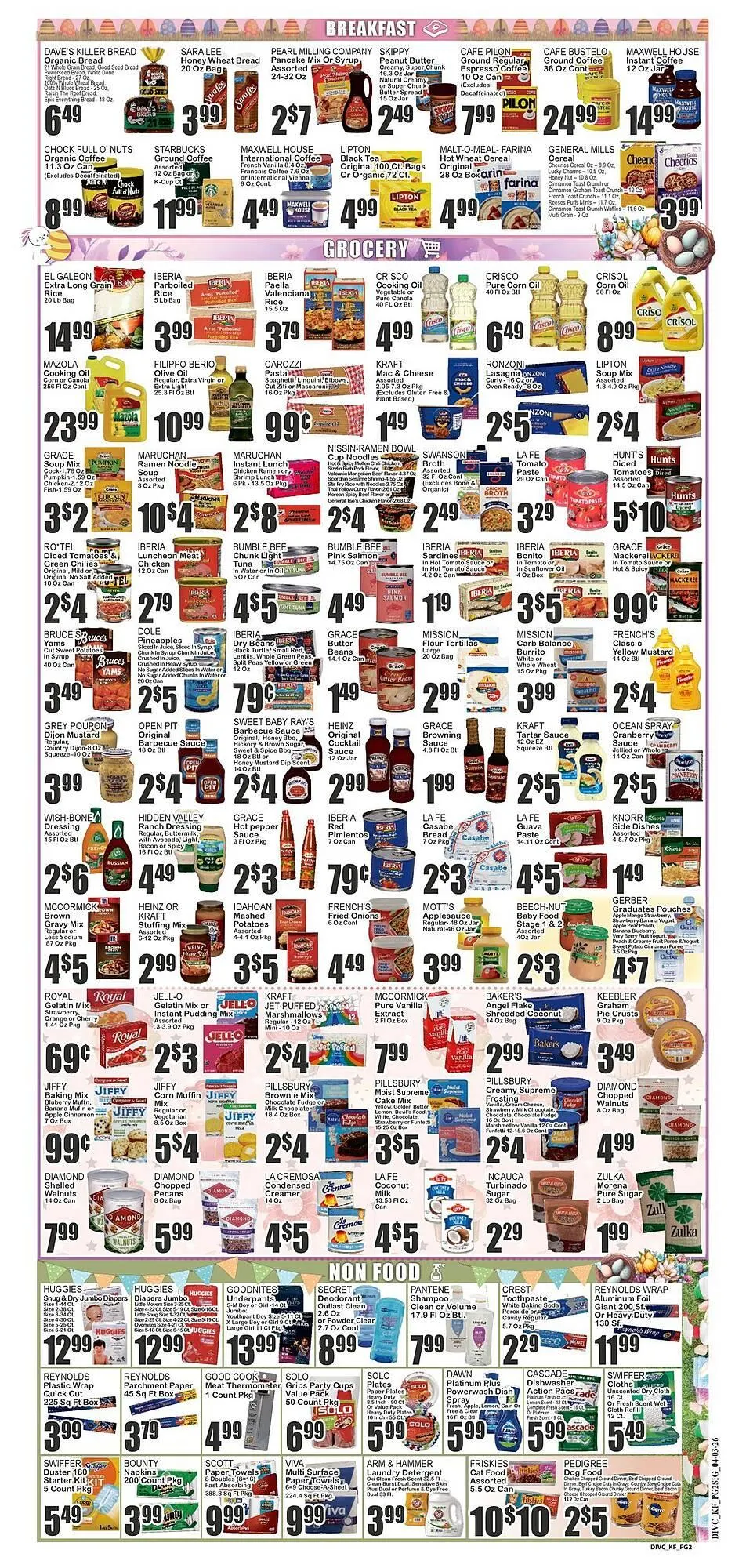Weekly ad Food Universe circular from April 3 to April 9 2026 - Page 2