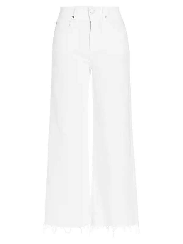 Saige Wide-Leg Cropped Jeans