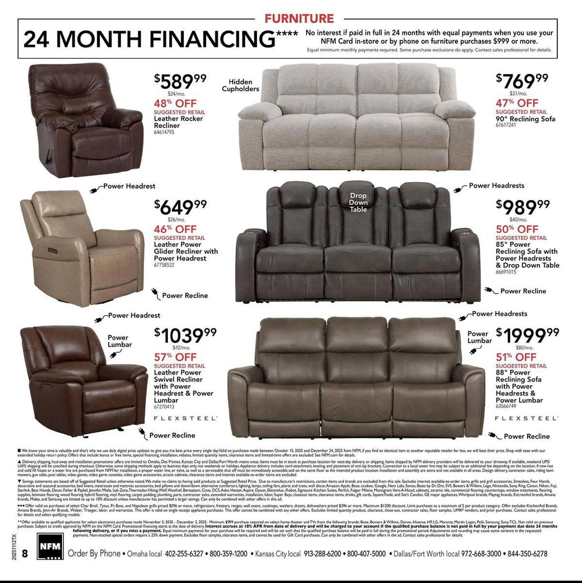 Weekly ad Nebraska Furniture Mart weekly ad from November 12 to November 18 2025 - Page 8