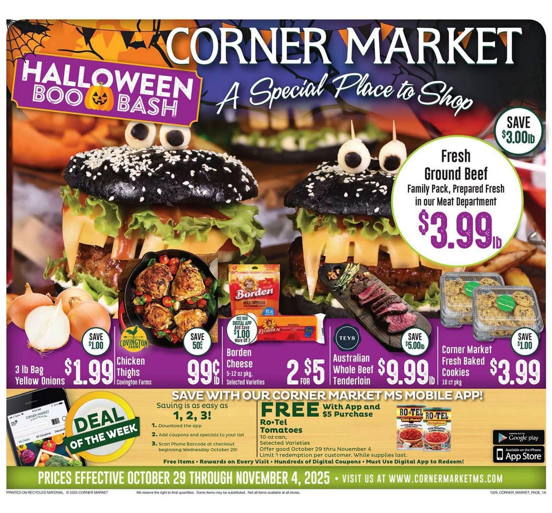 Corner Market weekly ad - 1