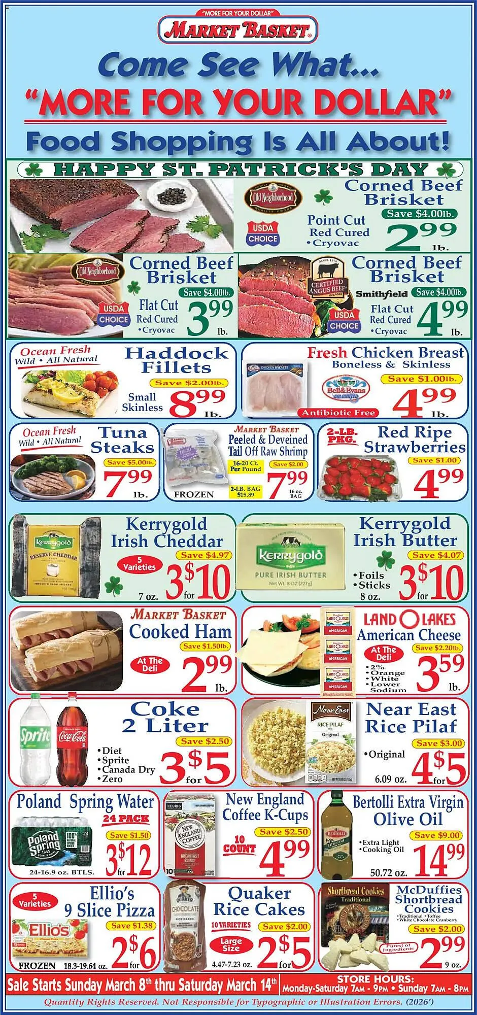 Weekly ad Market Basket weekly ad from March 8 to March 14 2026 - Page 1