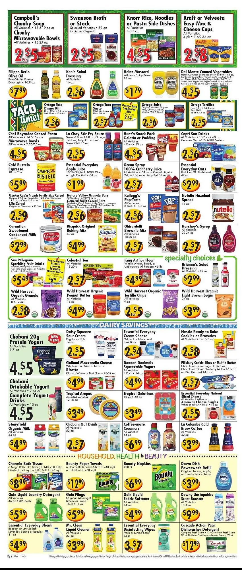 Weekly ad Ideal Food Basket Weekly Ad from December 6 to December 12 2024 - Page 2
