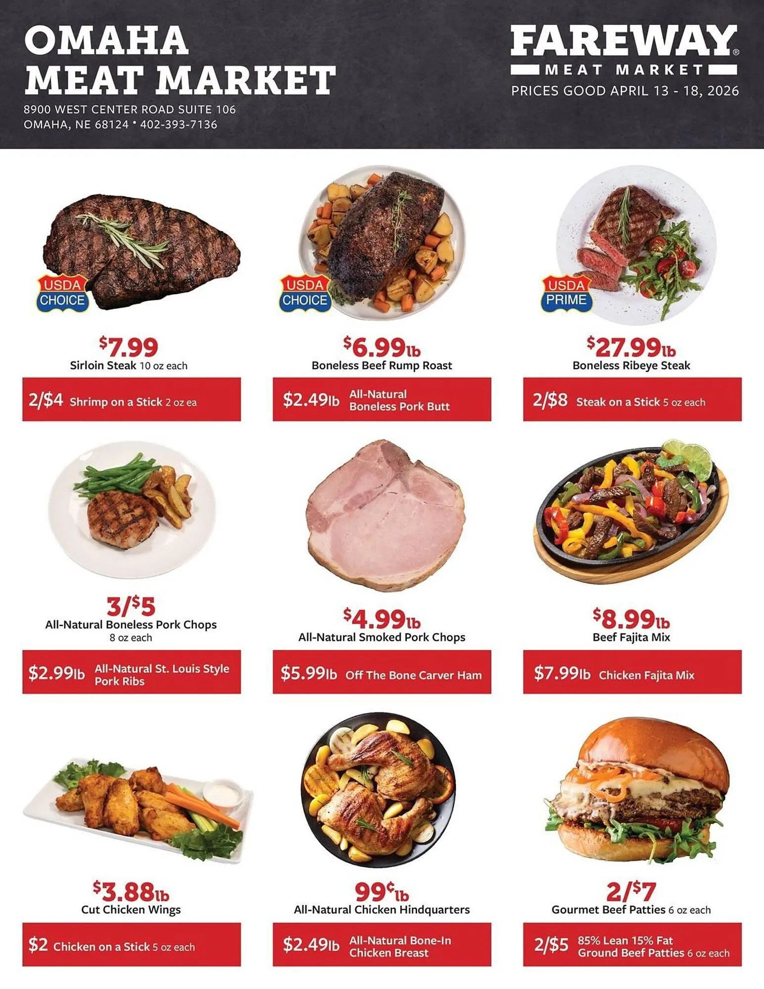 Weekly ad Fareway weekly ad from April 13 to April 18 2026 - Page 1