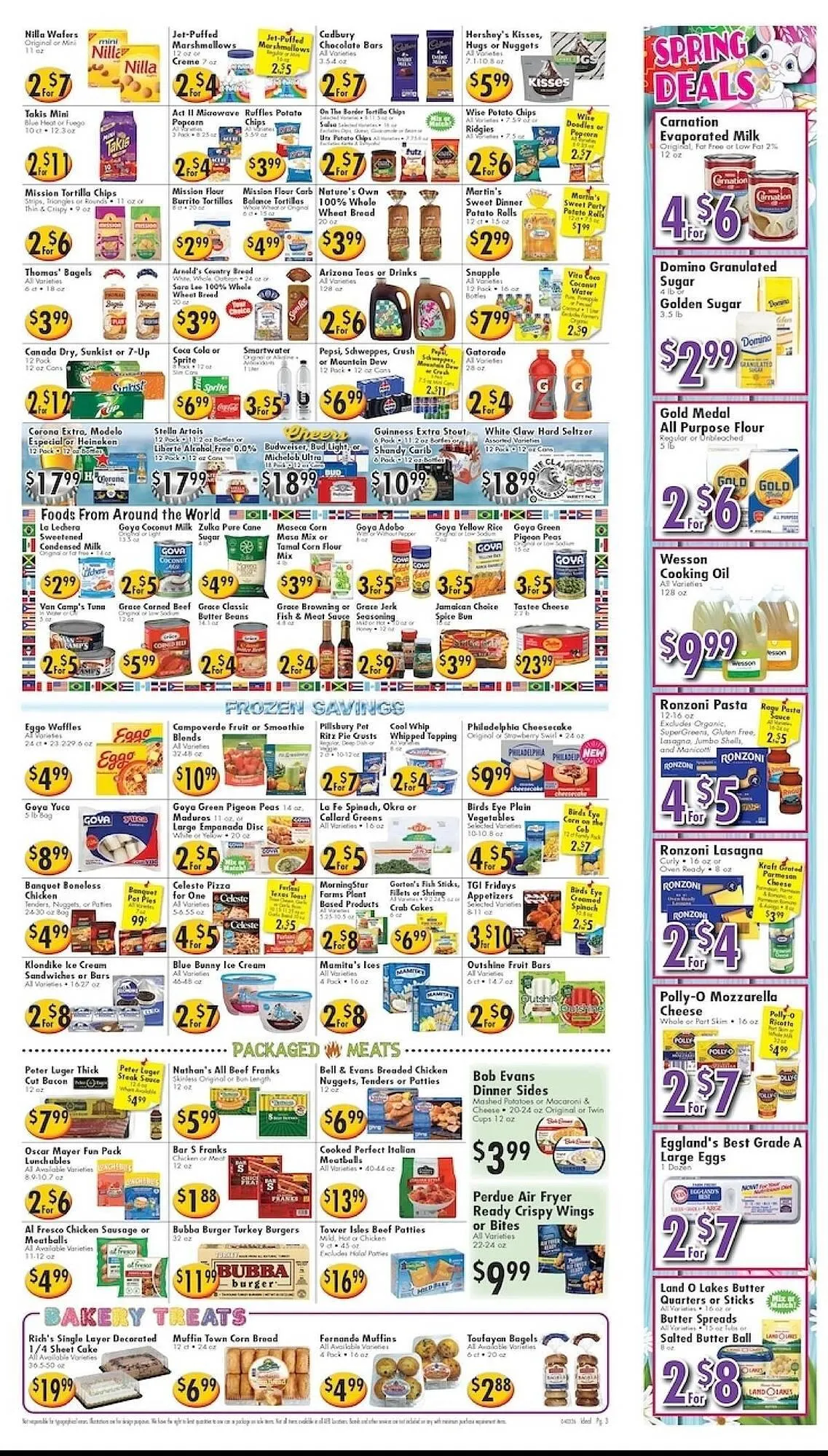 Weekly ad Ideal Food Basket circular from April 3 to April 9 2026 - Page 3