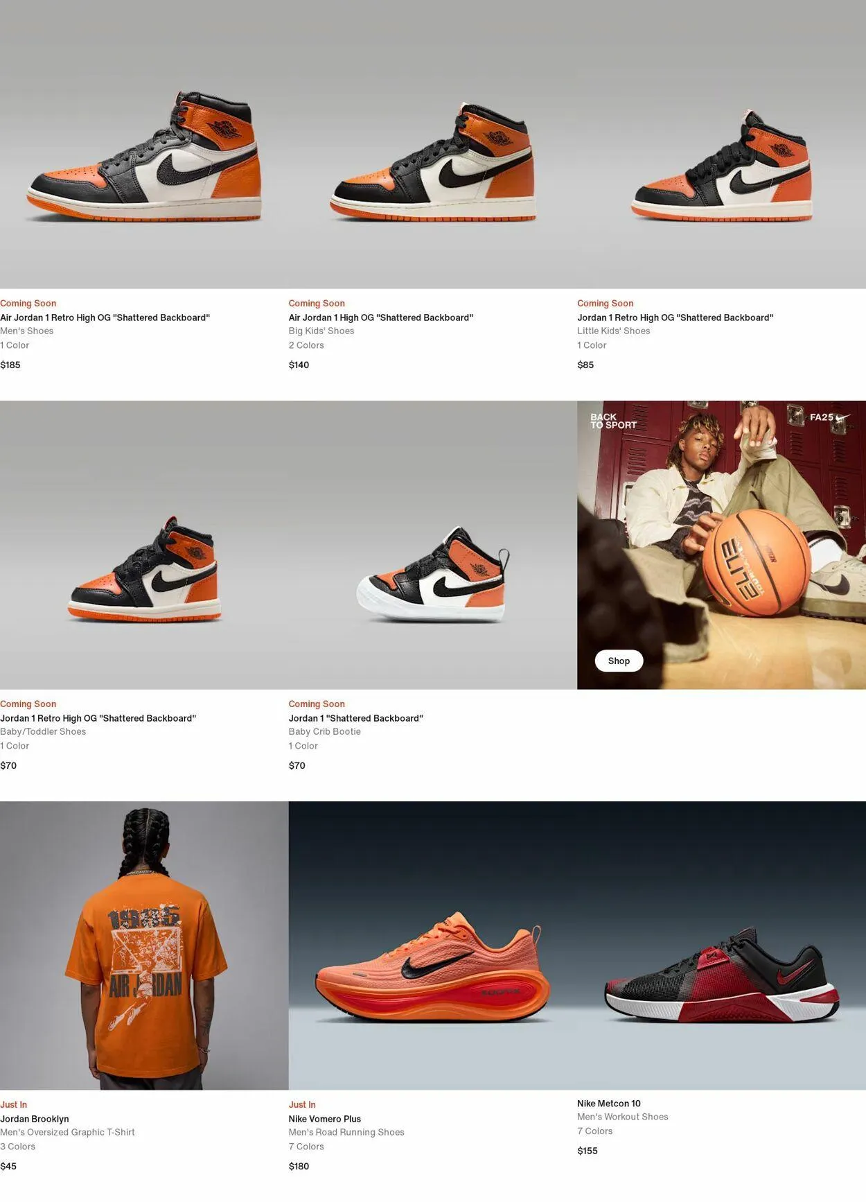 Weekly ad Nike from August 18 to August 27 2025 - Page 1