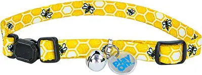 Play On Cat Bees Adjustable Collar