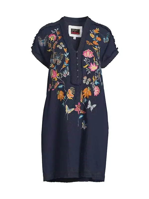 Zippy Tunic Knee-Length Dress