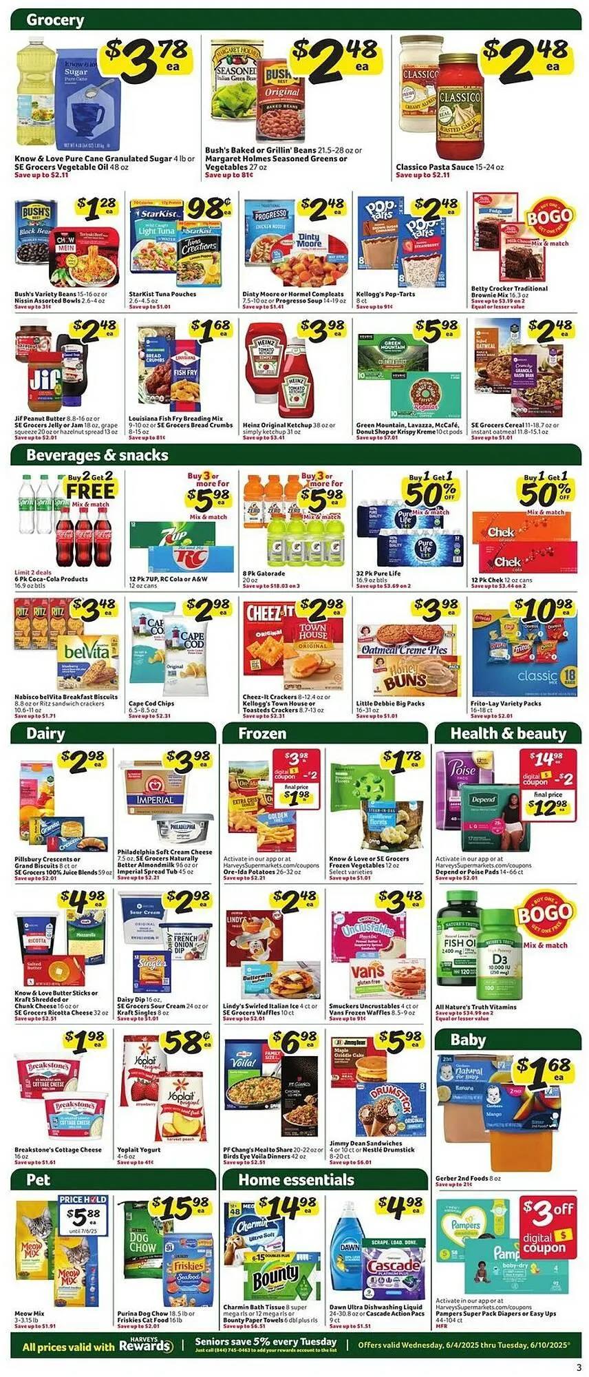 Weekly ad Harveys Supermarkets Weekly Ad from June 4 to June 10 2025 - Page 5