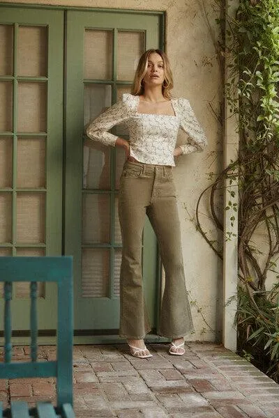 Corduroy Flare Pants