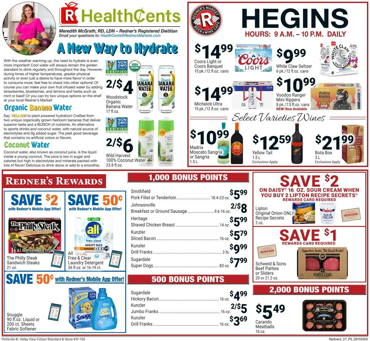 Weekly ad Redner’s Warehouse Market Current weekly ad from May 15 to May 21 2025 - Page 5