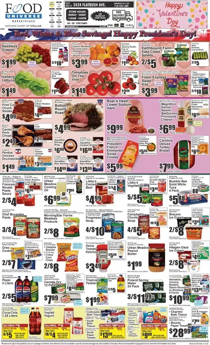 Weekly ad Great offer for bargain hunters from February 14 to February 20 2025 - Page 1