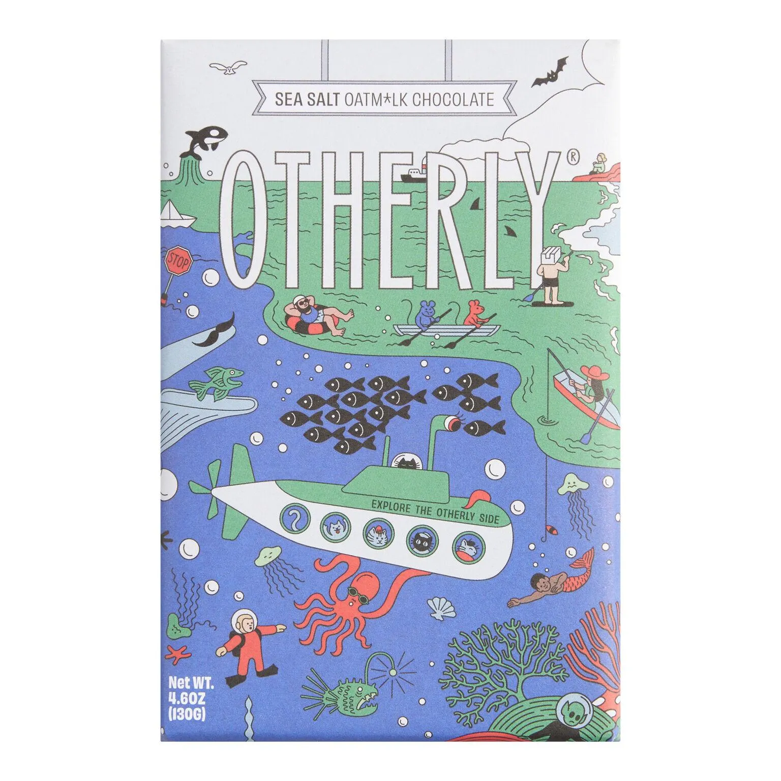 Otherly Sea Salt Oat Milk Chocolate Bar