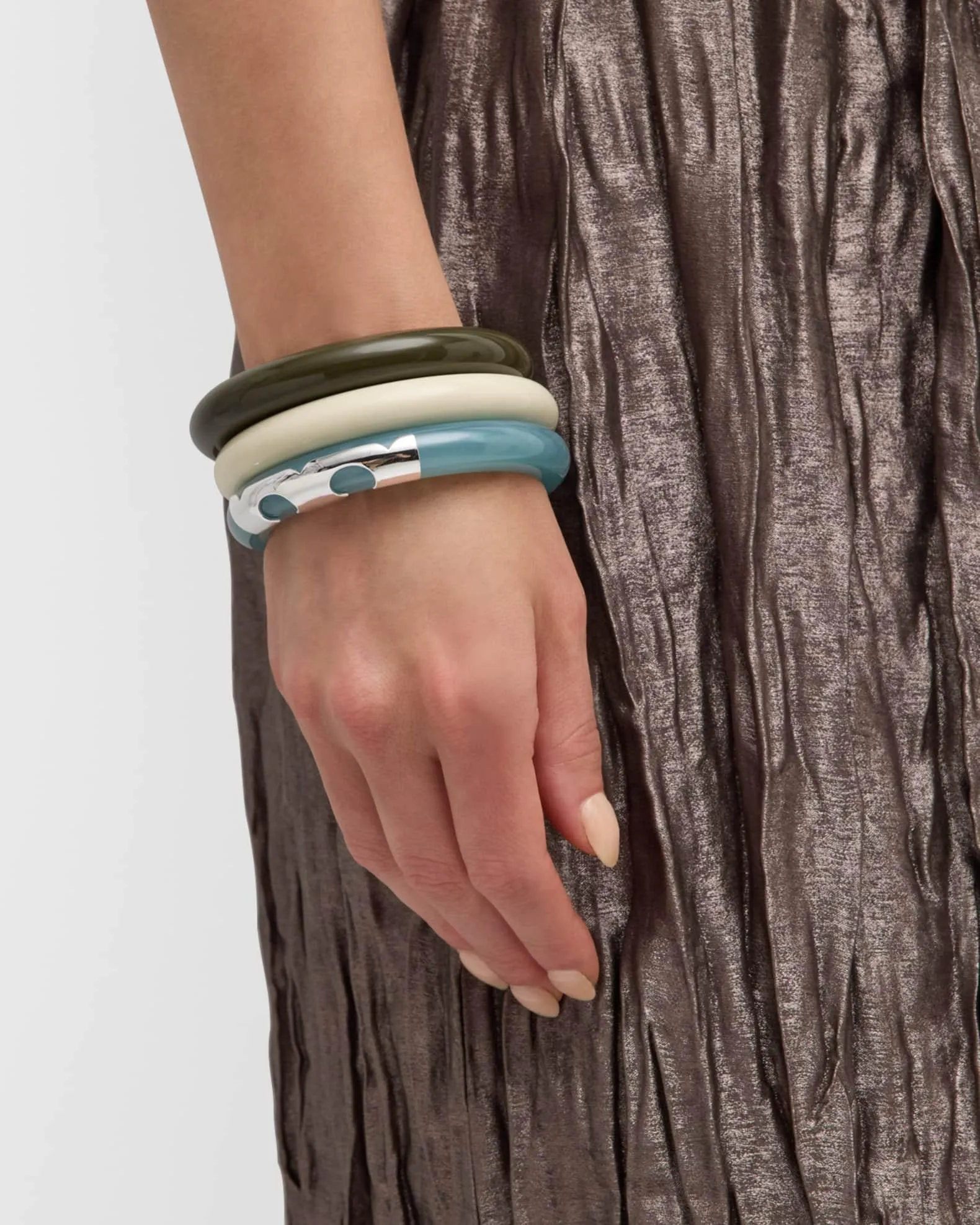 Resin Bangles, Set of 3