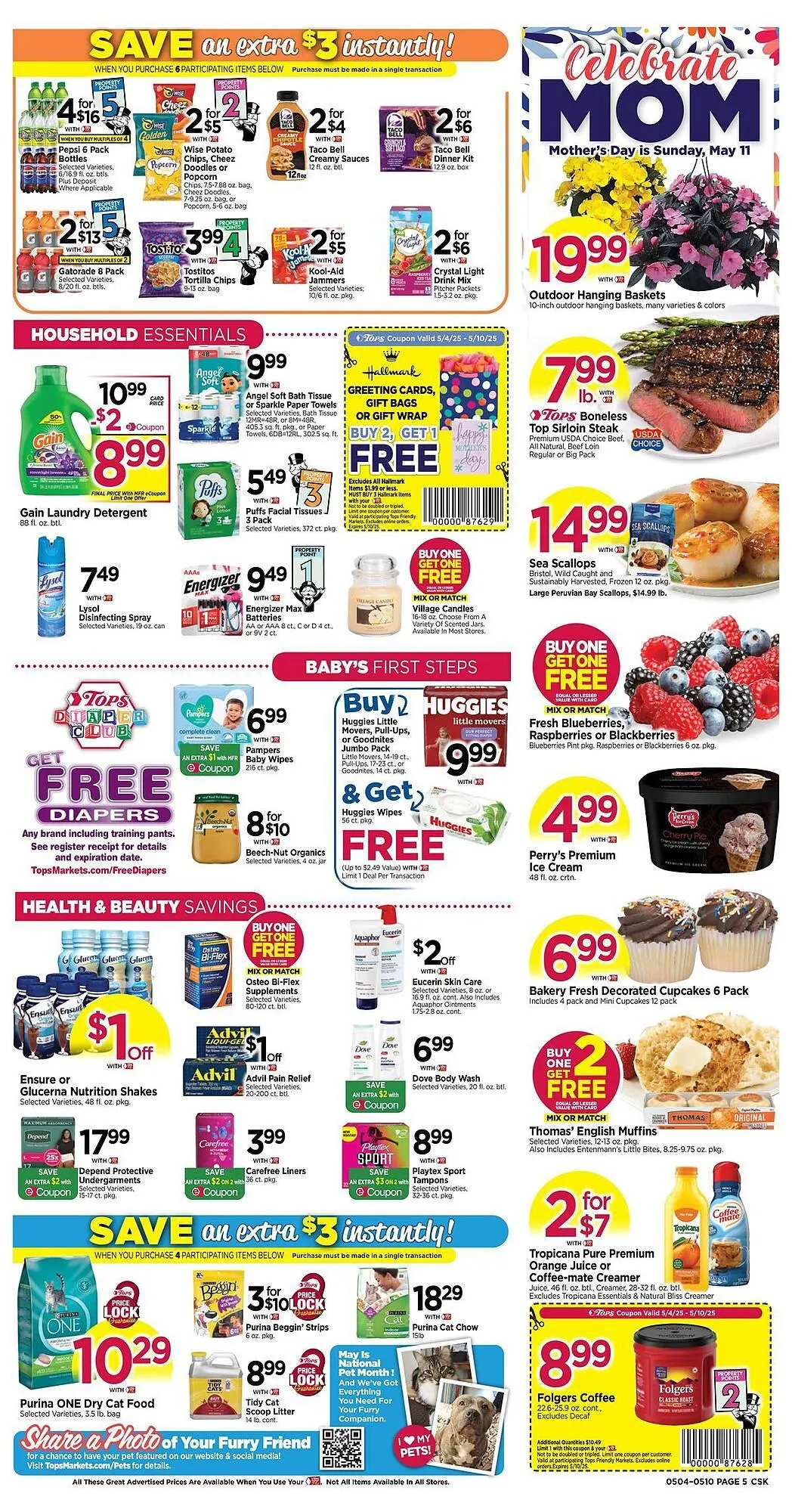Weekly ad Tops Weekly Ad from May 7 to May 13 2025 - Page 5
