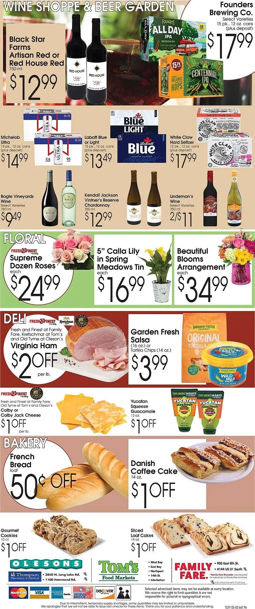 Weekly promotion Family Fare weekly ad spanning from May 3 to May 9 2026 - Page 6 for Catalogue 365
