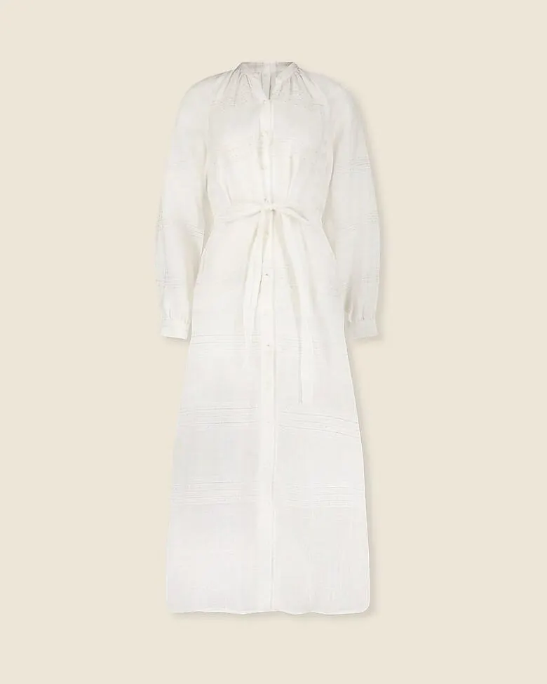 lemlem Makeda button-up dress