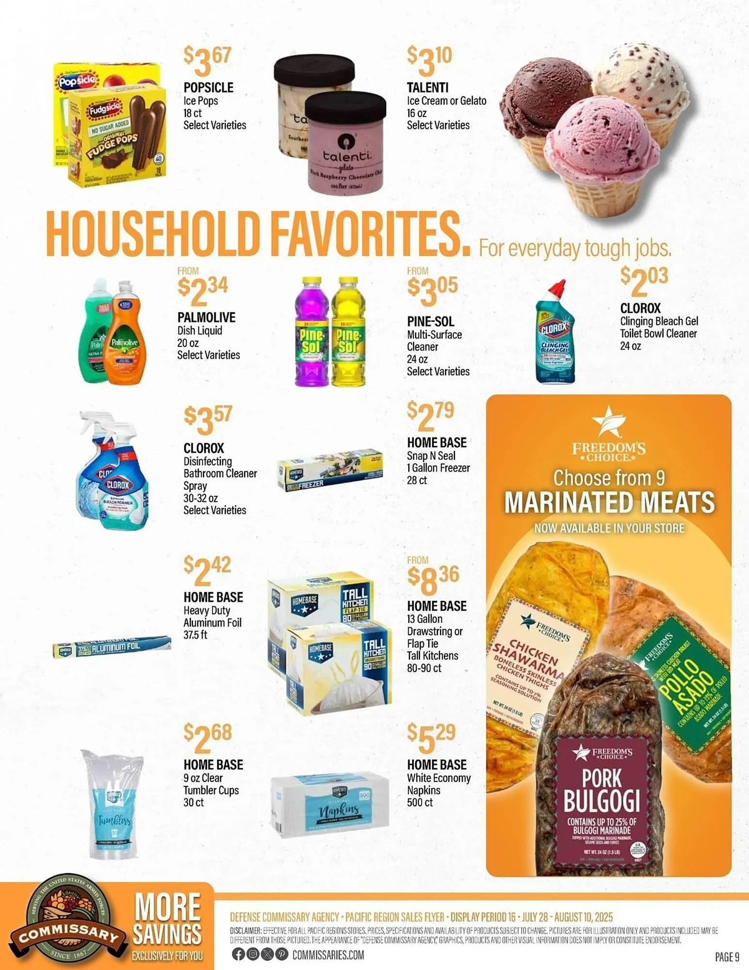 Weekly ad Commissary Weekly Ad from July 28 to August 10 2025 - Page 9