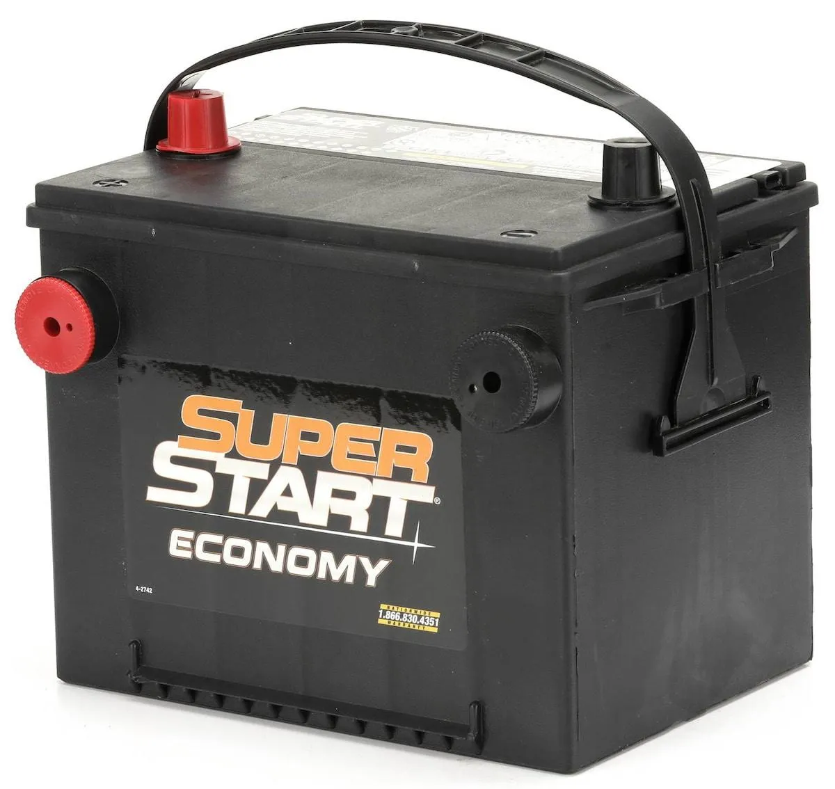 Super Start Economy Standard Flooded Top Post, Side Post Battery Group Size 75/86 - 75DTECO