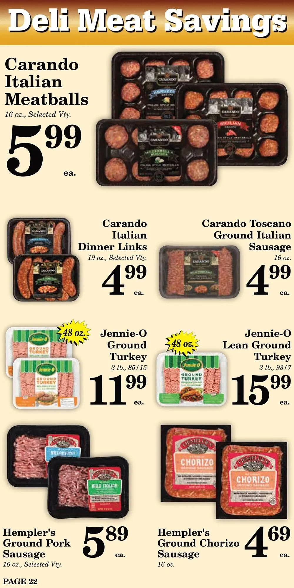 Weekly ad Harvest Foods ad from April 2 to April 29 2025 - Page 23