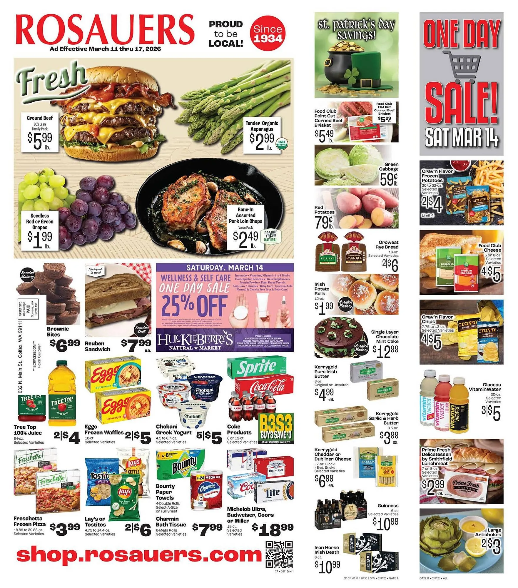Rosauers weekly ad - 1