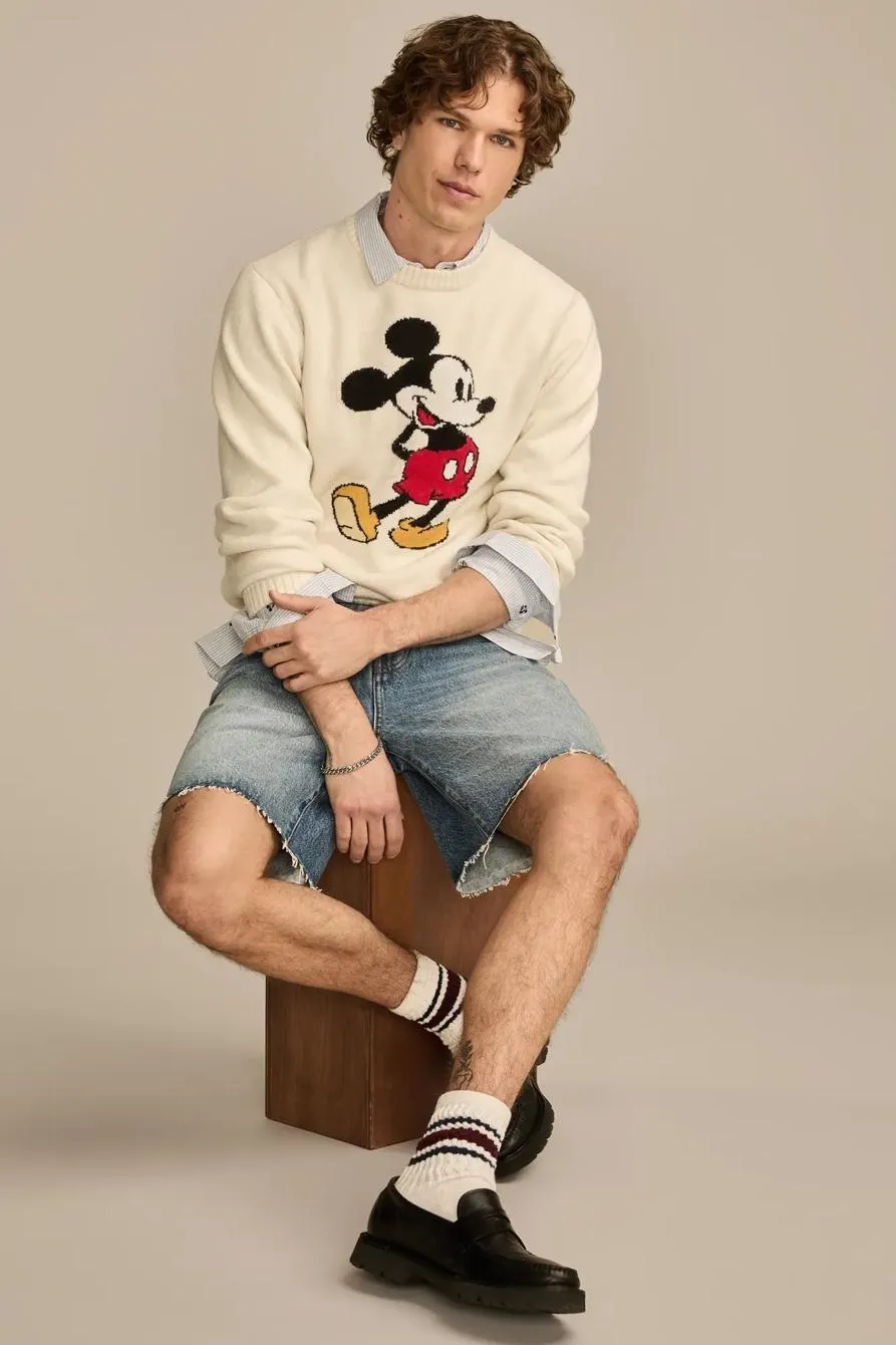 mickey & friends pullover sweater