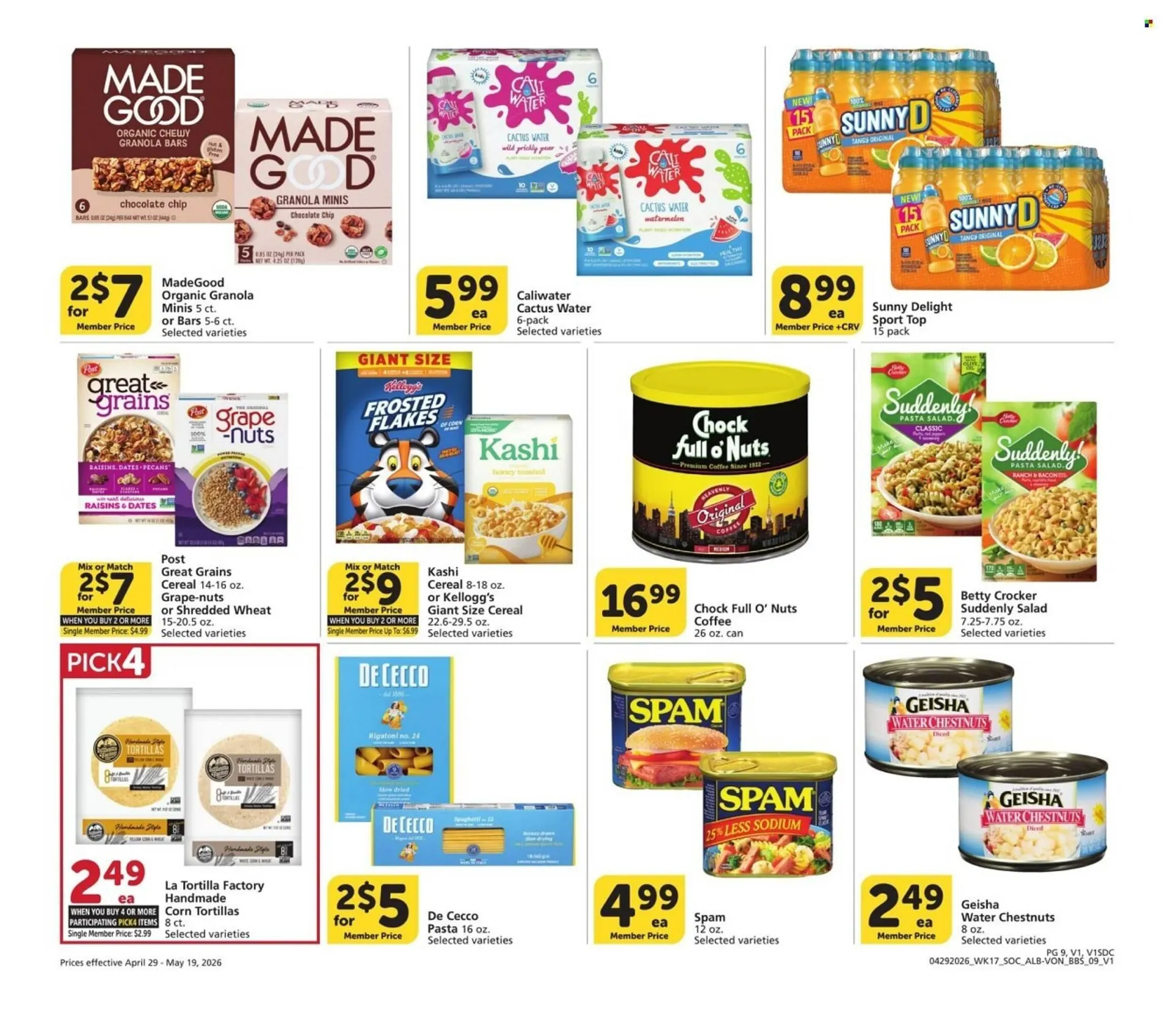 Weekly ad Albertsons weekly ad from April 29 to May 19 2026 - Page 9